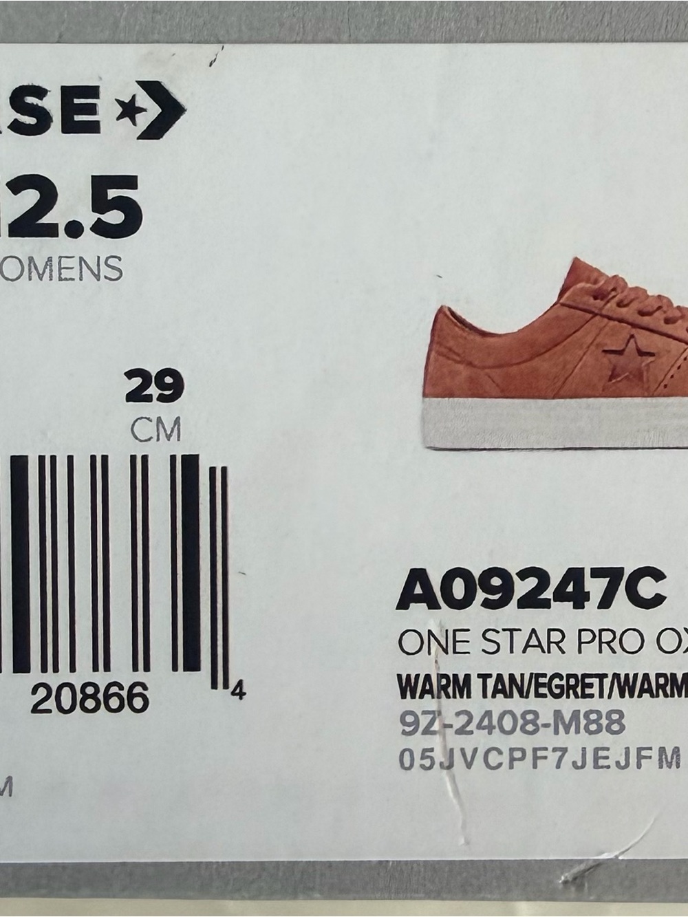 Converse One Star Low Top Sneakers - Brown Suede - Picture 7 of 7